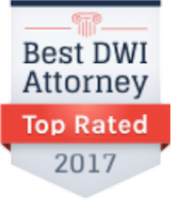 Best DUI Attorney - Top Rated badge