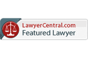 LawyerCentral.com Featured Lawyer badge